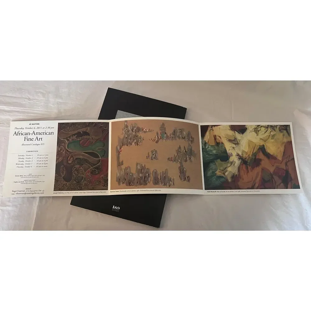 SWANN African American Fine Art Auction Catalog Oct 6 2011 Hale Woodruff Cover
